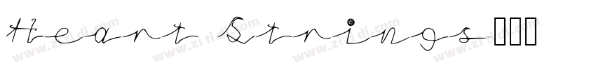 Heart Strings字体转换